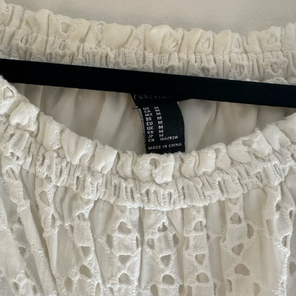 Forever 21 Geometric off the shoulder top - Picture 2 of 2